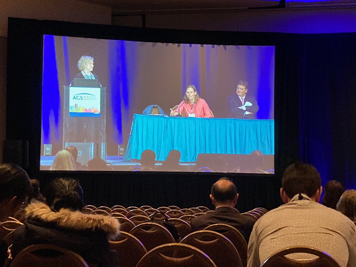 Colleen_M_Casey's tweet photo. Great to present with @GaitandBrain Drs. Manuel Montero-Odasso and Elizabeth Eckstrom to share the new #WorldFallsGuidelines with @AmerGeriatrics #AGS2023 #AGS23 and share some of what @ProvHealth is doing to implement #STEADI https://t.co/gIFBZyb9BY