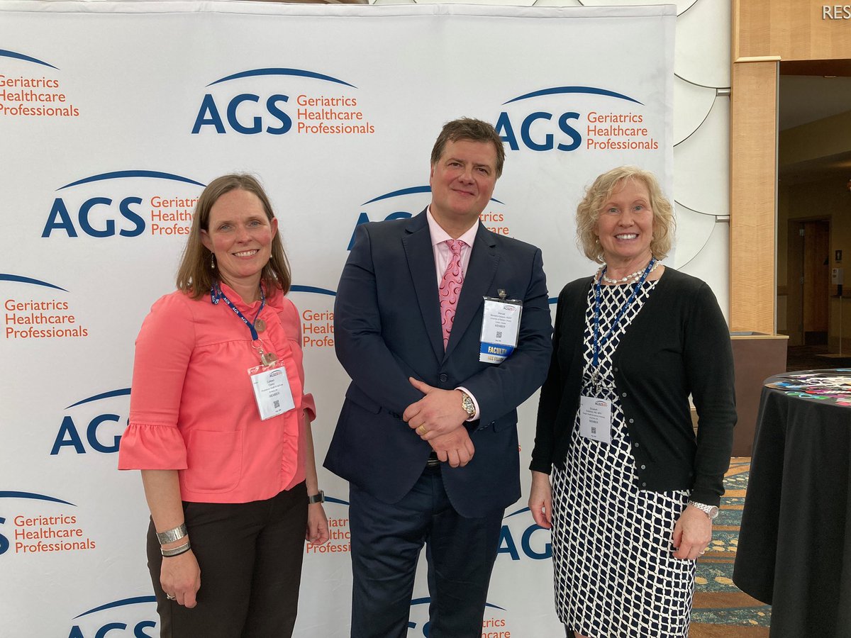 Colleen_M_Casey's tweet photo. Great to present with @GaitandBrain Drs. Manuel Montero-Odasso and Elizabeth Eckstrom to share the new #WorldFallsGuidelines with @AmerGeriatrics #AGS2023 #AGS23 and share some of what @ProvHealth is doing to implement #STEADI https://t.co/gIFBZyb9BY