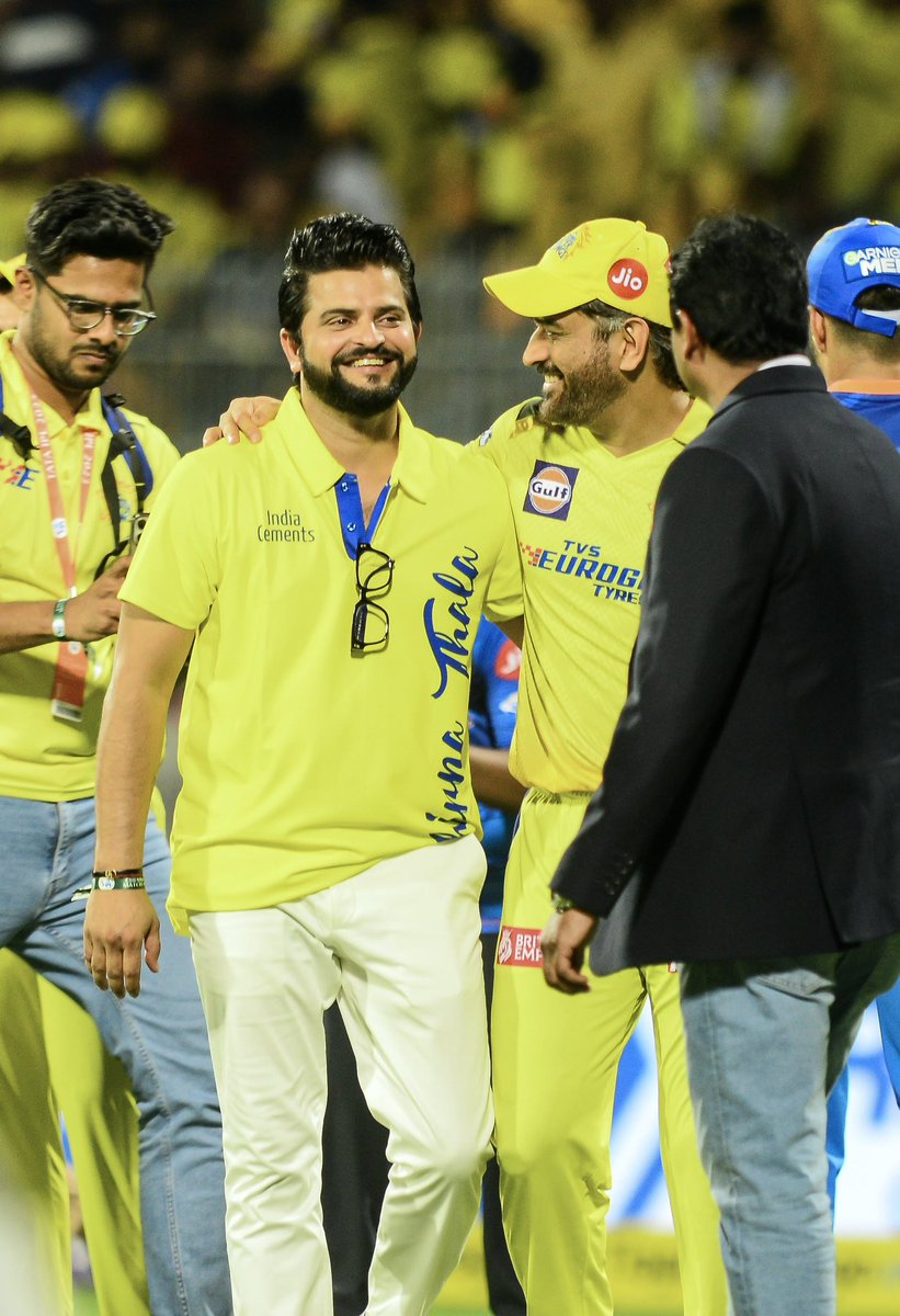 Rvijay78571173's tweet photo. #ThalaDhoni #ChinnaThala 💥🔥
@ImRaina Miss You...💝💝💝💝
#CSKvsMI #CSKvMI #CSKda https://t.co/1SYXeph8Ly