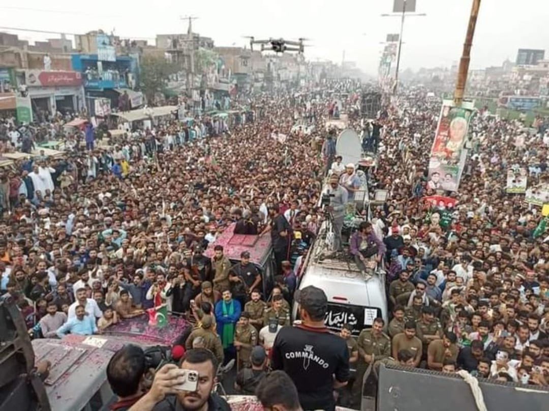 This was Lahore today when entire paid media:was busy showing King Charles ceremony live for 3 hours .