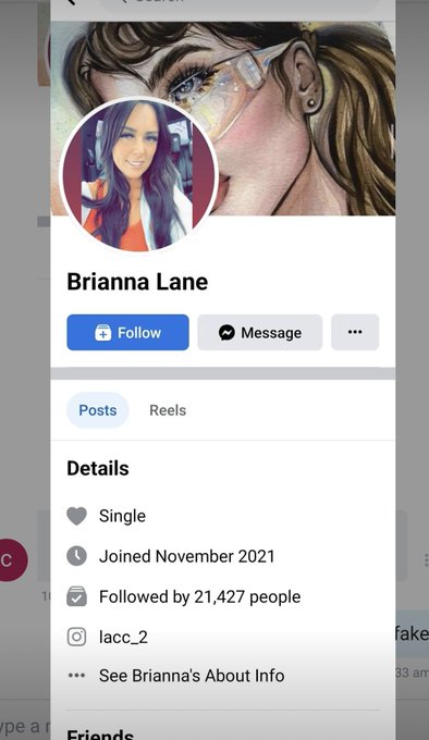 Please report this fake Facebook page of me! Like wth! My name is NoT BRIANNA LANE!! https://t.co/cdnqbSNCJT