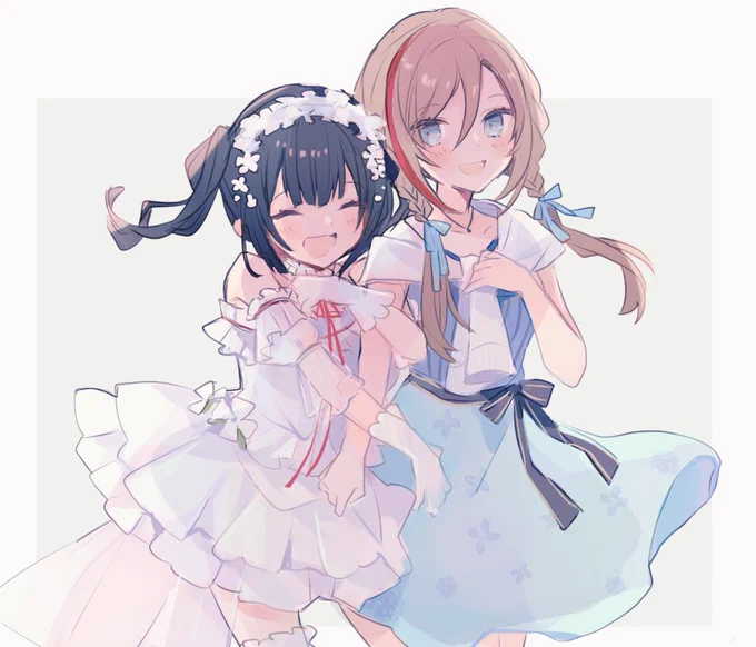 マシュマロ突発リク(6/9):くるすさんとやまがみさん