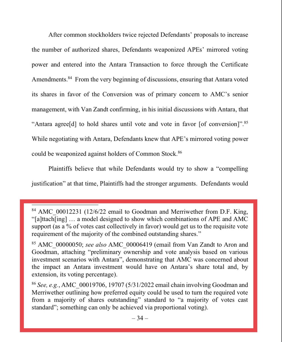 <a href="/gungirlnyc/">PJay❤️Ess❤️</a> <a href="/CEOAdam/">Adam Aron</a> <a href="/AMCTheatres/">AMC Theatres</a> Are you referencing the models used to orchestrate and assure a vote in favor of the proposals? If so…see below. 👇🏻👇🏻