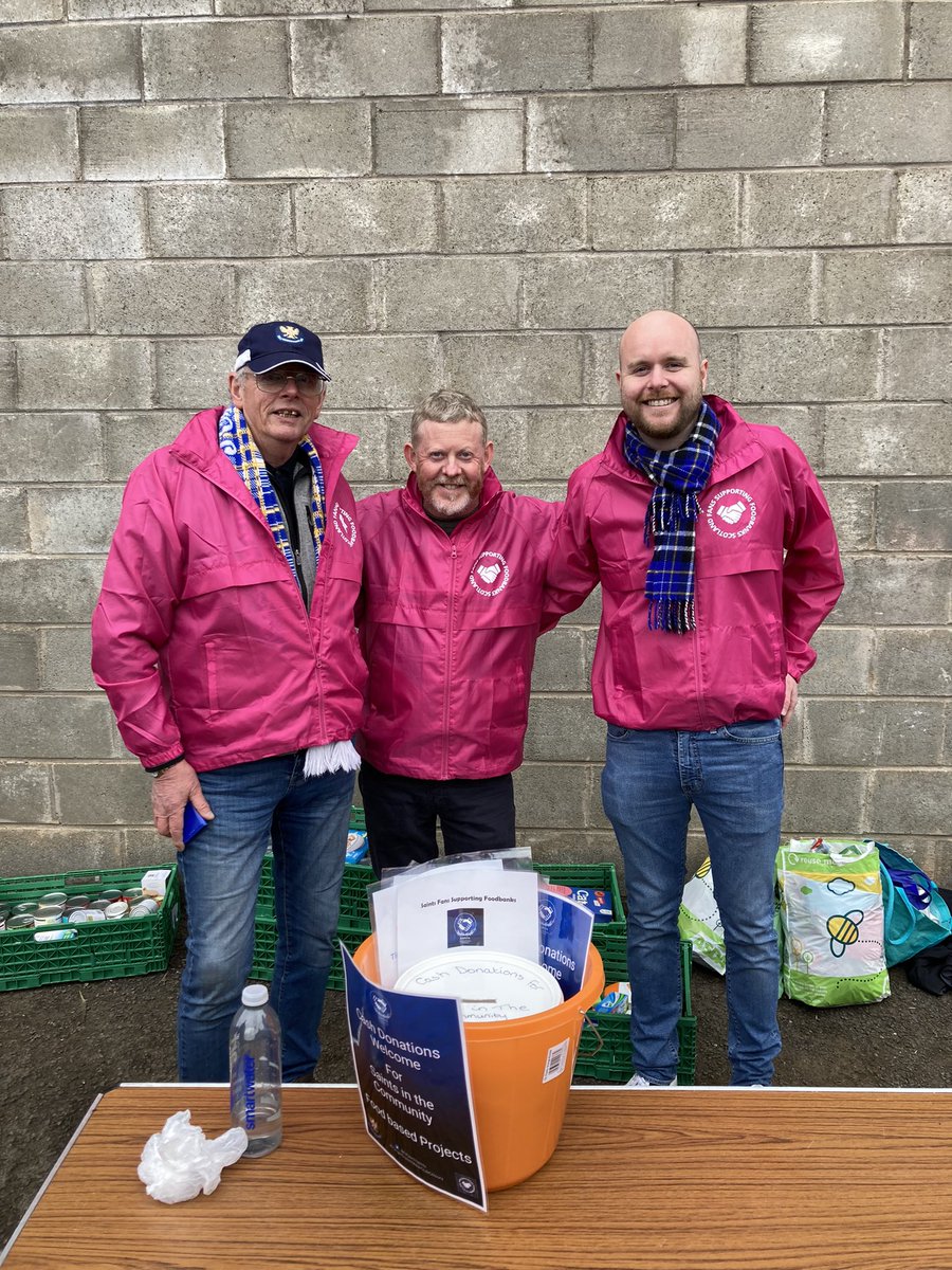 fsfperthsaints's tweet image. WOW! An incredible 25 crates of food, toiletries and pet food raised to support the good people of @KinrossPerth. Will post the full details when we get them, but thank you so much to the fans of @StJohnstone and @dundeeunitedfc for your incredible generosity.