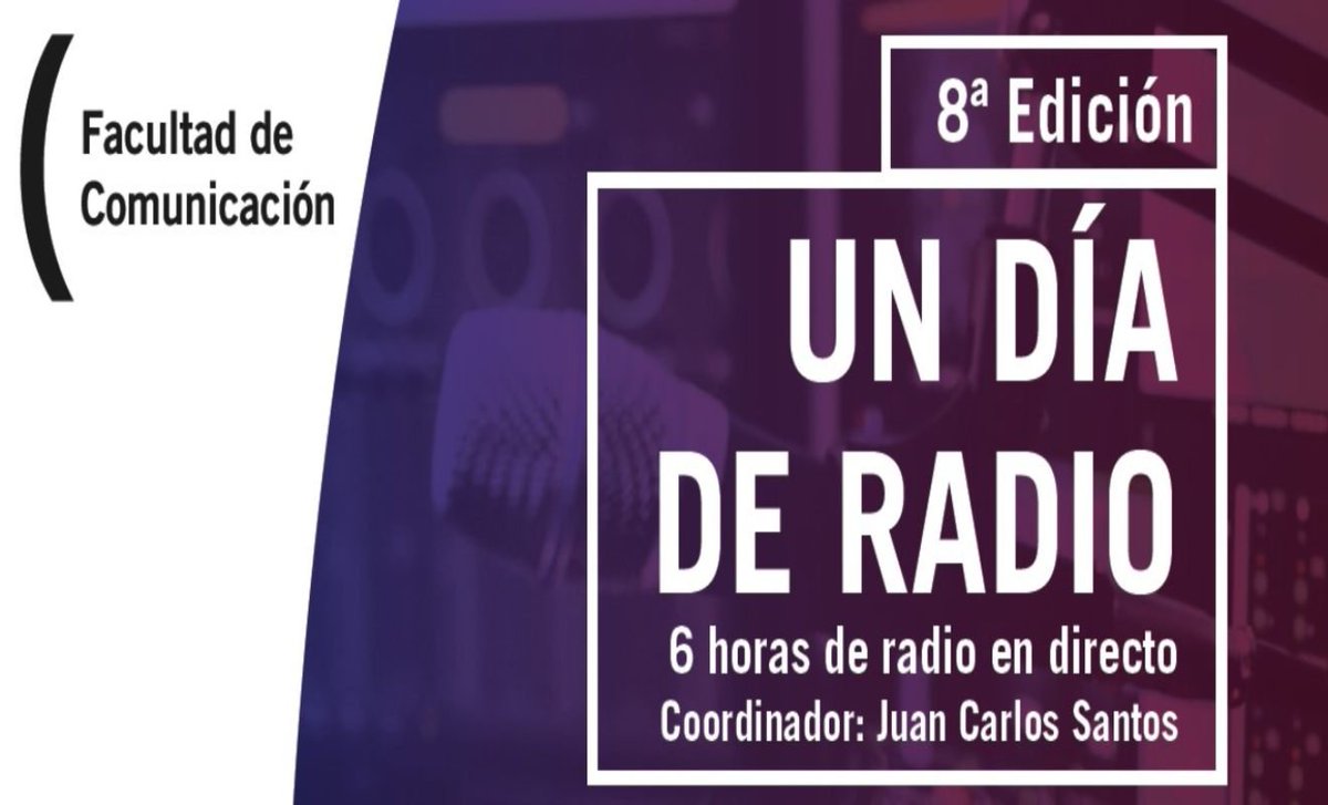 Enclmdiario's tweet photo. #UCLM | «Un día de radio», seis horas en directo de unos 100 estudiantes de la UCLM

🖊️https://t.co/xhnL1LUVHz https://t.co/IHpYAXYQ3G