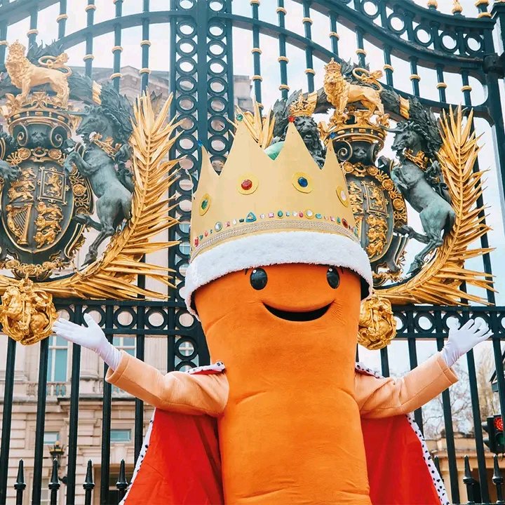 review__product's tweet photo. Came to visit Buckingham Palace but apparently everyone’s busy today 
#KingKevin https://t.co/7gRlRMTi89