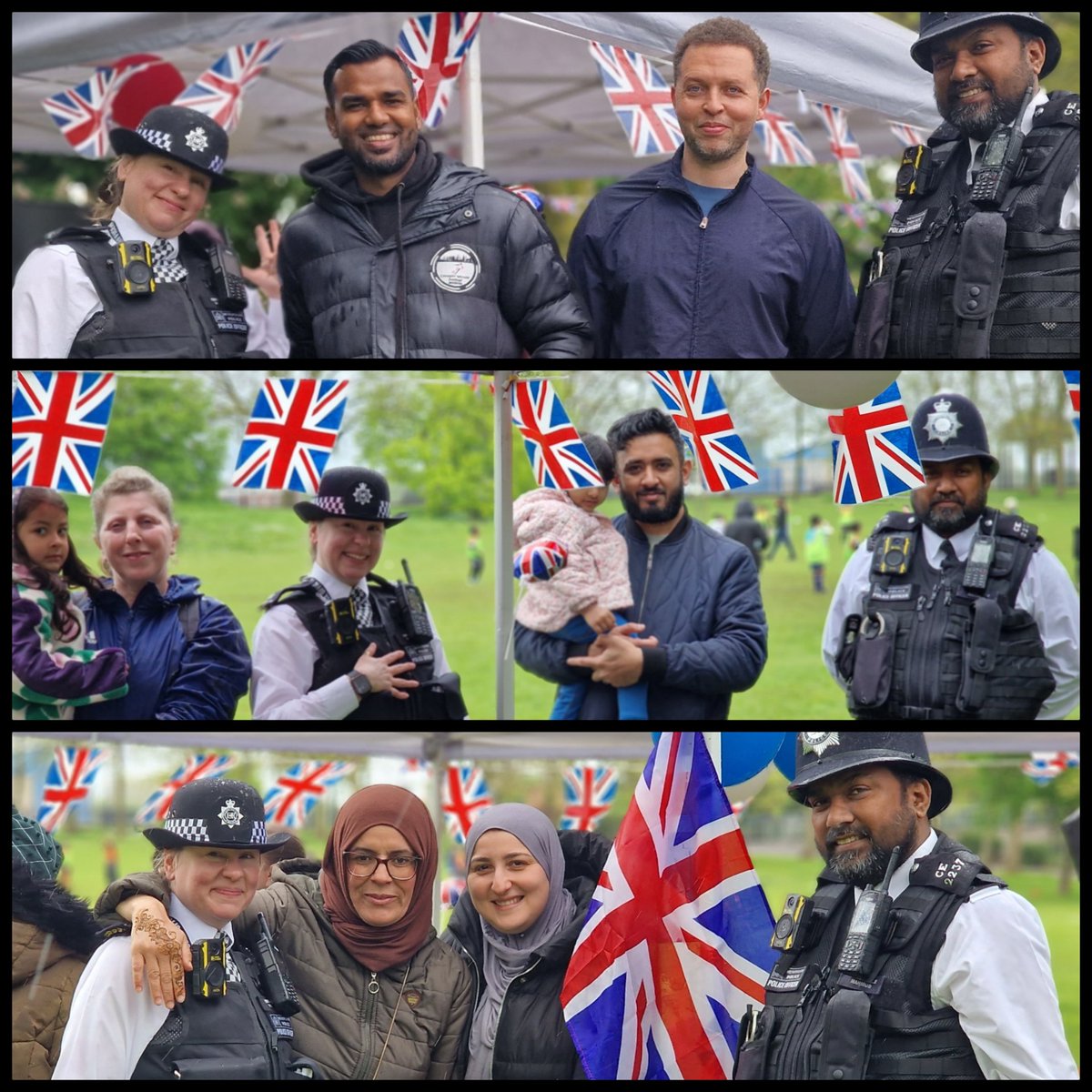 cwfa8's tweet photo. A great day of coronation celebration of King Charles lll @cwfa8 enjoyed by local community @TowerHamletsNow. The rain didn't dampen the spirit. @EastEnd_CF @MPSTowerHam #KingCharlesIII #CoronationDay #celebration 
https://t.co/Y9MgMnPthV https://t.co/lcdh844agi