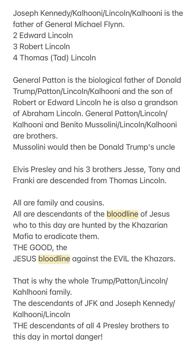 PinkAvis's tweet photo. These people had to live with different families and also fake their deaths because ………. #Christline #DavidicLine @LadyBelinda57 @JacquiDeevoy1 https://t.co/KdHvNJWOqH