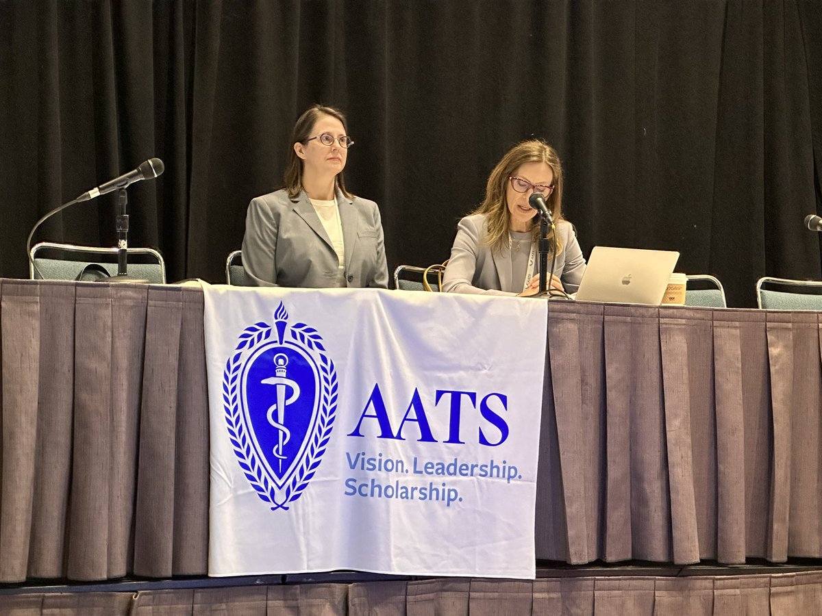 Great session going on now at #AATS2023 in collaboration with @WomenInThoracic on bridging the DEI gap in CT surgery. @AATSHQ @WomenSurgeons #TheFaceofCTsurgery @Daniela_Molena @LCKaneMD