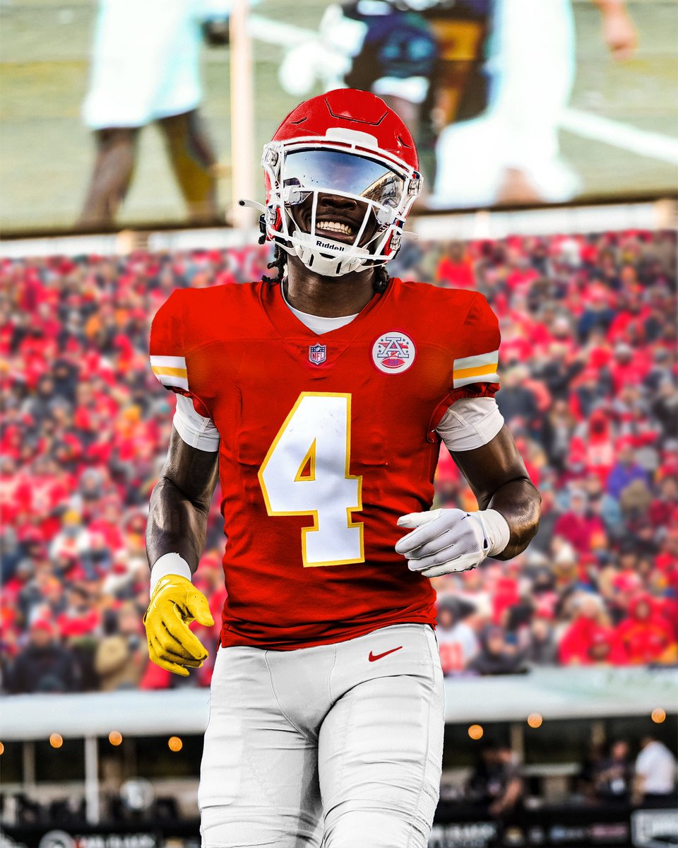 New digs, classic number for Double-R! 

<a href="/RiceRashee11/">Doub11e_R</a> will be wearing #4 for the <a href="/Chiefs/">Kansas City Chiefs</a> in honor of his days at Richland High School.

#SMU2NFL | #PonyUpDallas