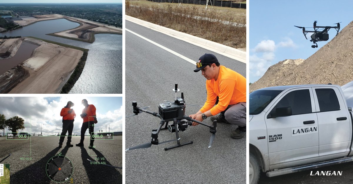 LanganEngEnv's tweet photo. Happy #InternationalDroneDay! Our survey/#geospatial team is at the forefront of #drone technology, deploying our #UASsystems in compliance with #FAA regulations & keeping the safety of our clients, communities, & staff top of mind. Learn more: https://t.co/aCIH76R6kj https://t.co/LmcGE1sT1U
