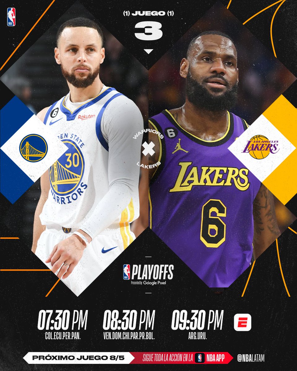 NBALatam's tweet photo. ¿Quién se lleva la victoria esta noche? 🤔

#NBAxESPN https://t.co/qAIIz94XVy