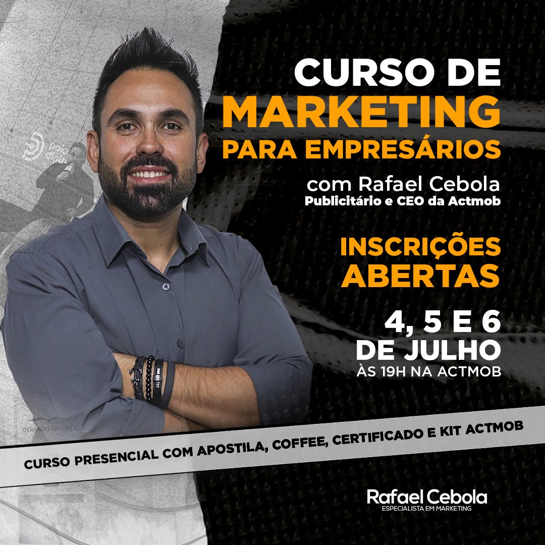 Rafael Martins Lopes (Cebola) no LinkedIn: Rafael Cebola - Estratégias de  Marketing para Empresários