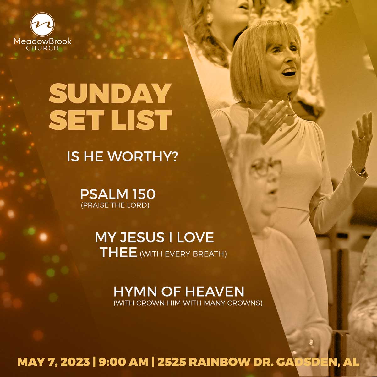 MBChurchAL's tweet photo. We are looking forward to a great day of worship tomorrow as we go into week three of our “Holy Expressions” series. We can’t wait to see you there! #MBChurchAL #worship https://t.co/jPX0QcHTg2