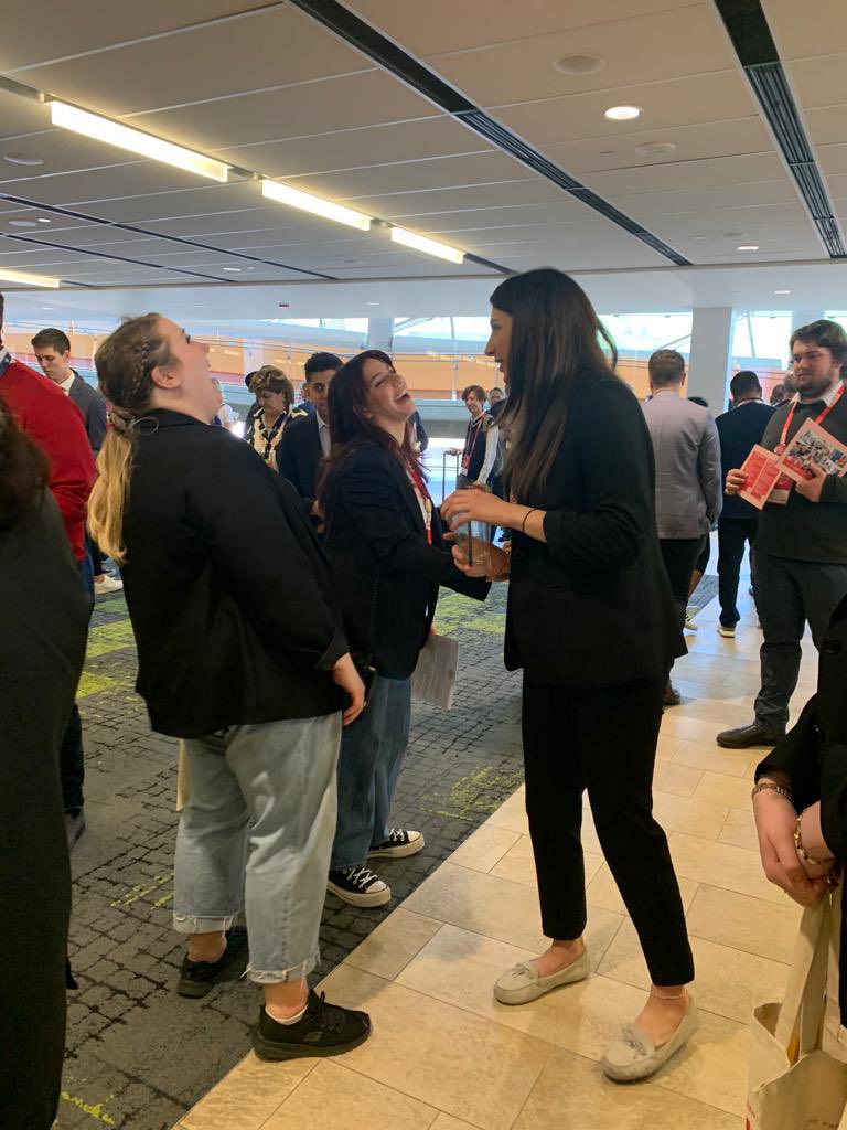 Mirasahmad's tweet photo. Voting is open! You are able to vote until 3:30 p.m. in the Colonel By Foyer (First Floor of the Shaw Centre).

To vote you will need your badge and one piece of ID. 

Once you vote, make sure to tell your friends and other supporters to go vote as well! #Lib2023 https://t.co/uvq07zNtpV