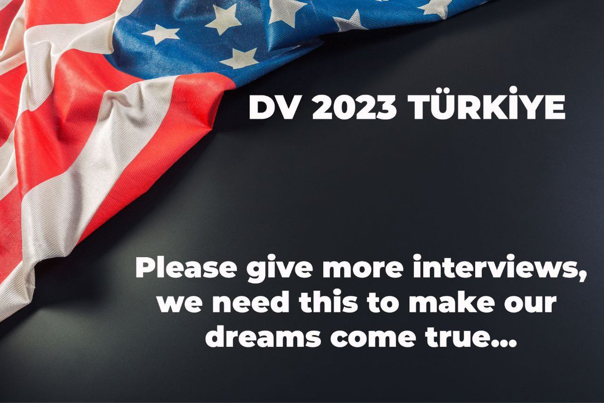 mr_alikaya's tweet photo. @USEmbassyTurkey DV2023 winners are still waiting for an interview!! #DVLottery #DV2023 No time to wait!! Even though we won, Ankara does not give an appointment! Hear our voice now..
#GreenCard https://t.co/9VpeRtz3mH