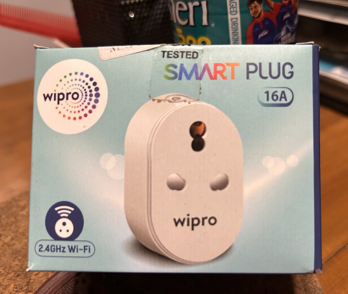 NTanjore's tweet image. #wifiplug got this yesterday! Pretty useful in kitchen to auto swich on microwave at 5.30 am n auto shut at 9.30 pm. Works well! Disclaimer neither hold Wipro shares nor amazon pays me for review!😀 found it useful hence sharing.