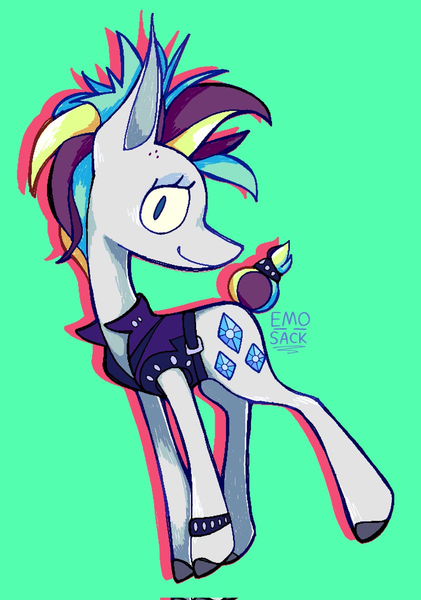 volchok_hehe's tweet photo. punk Rarity‼️
#MLP #rarity https://t.co/uUipr57Qyq
