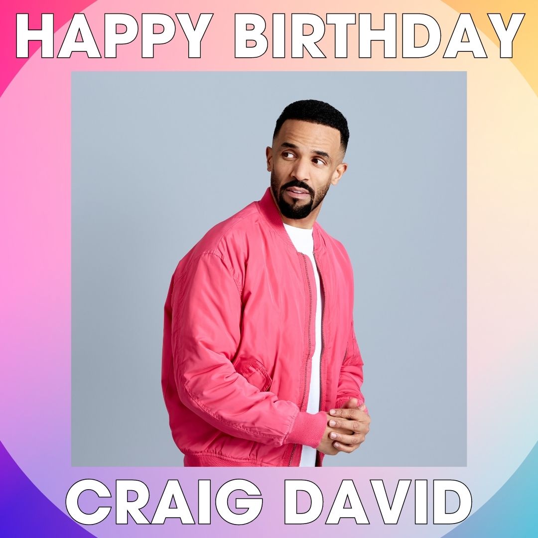 Happy 42nd Birthday to Craig David!! 