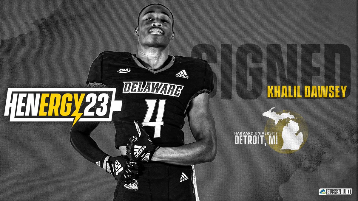Delaware_FB's tweet photo. A warning to opposing wide receivers ... prepare to be 🔒 down! 🔏 https://t.co/4dpQTIhnrg