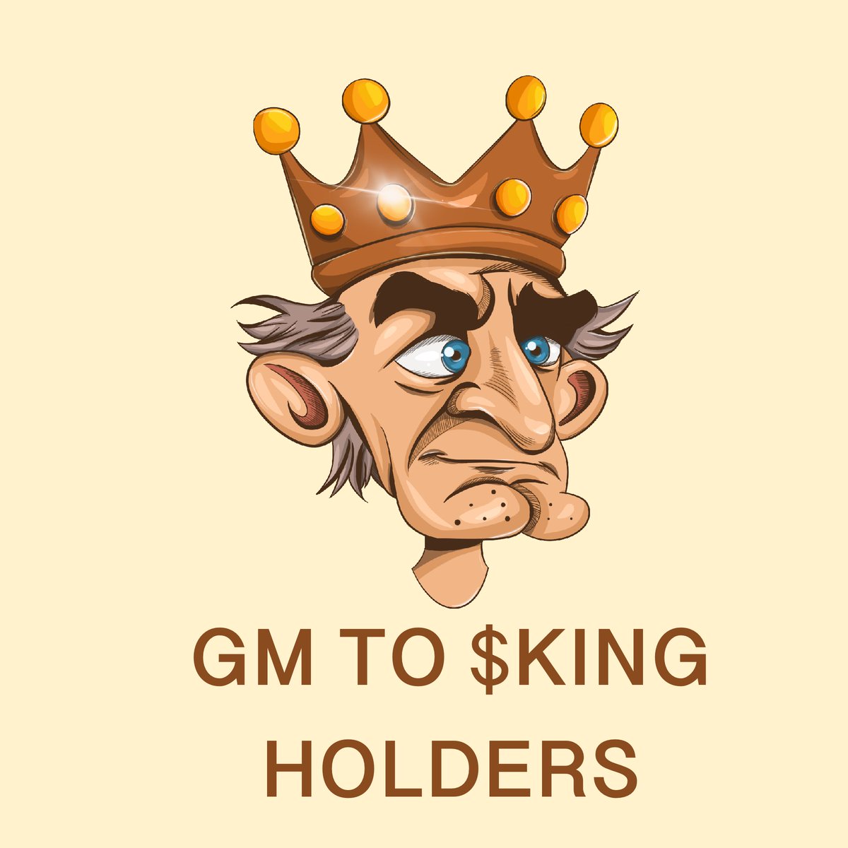 made_nil's tweet photo. Good morning to $KING holders.

$KING is ready to conquer all of crypto 😤 https://t.co/NLjypuQgLc