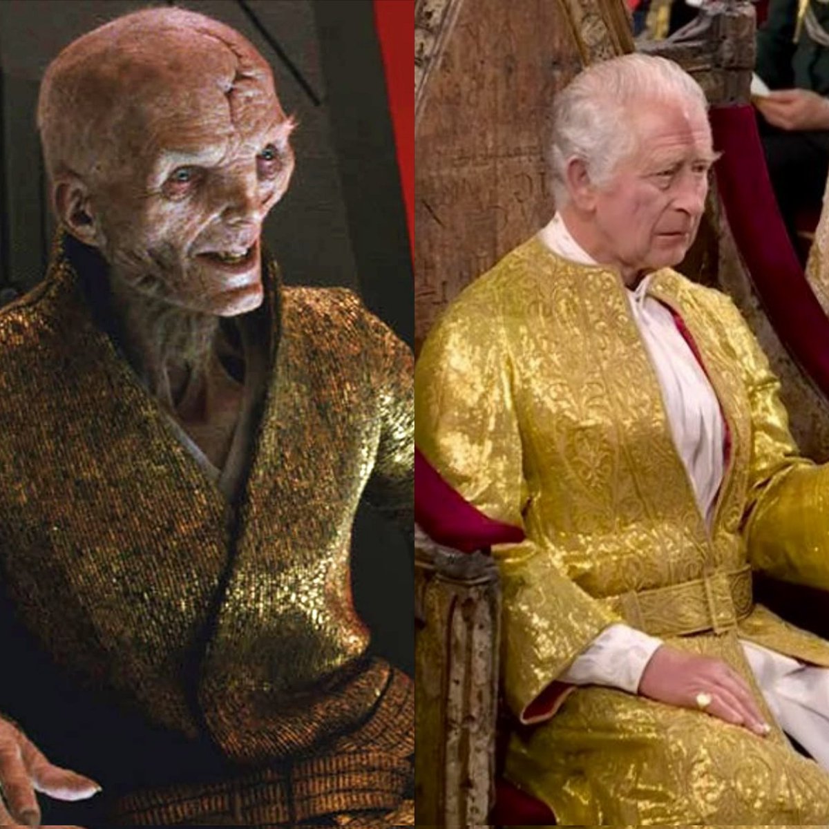 LBeskar's tweet photo. La Coronación del Líder Supremo
#StarWars https://t.co/nNsdQYEPG6