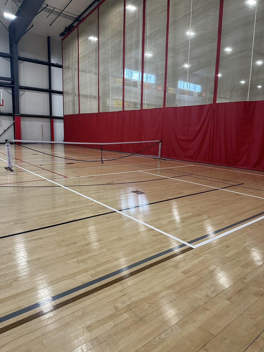 PICKLEBALL AT NX LEVEL! We are now accepting rentals for our pickleball court inside our Waukesha location. If you’d like to rent this or any of our rental spaces such as cages, courts, or turf space, email nxfacilityrentals@gmail.com #NXLevelPickleball