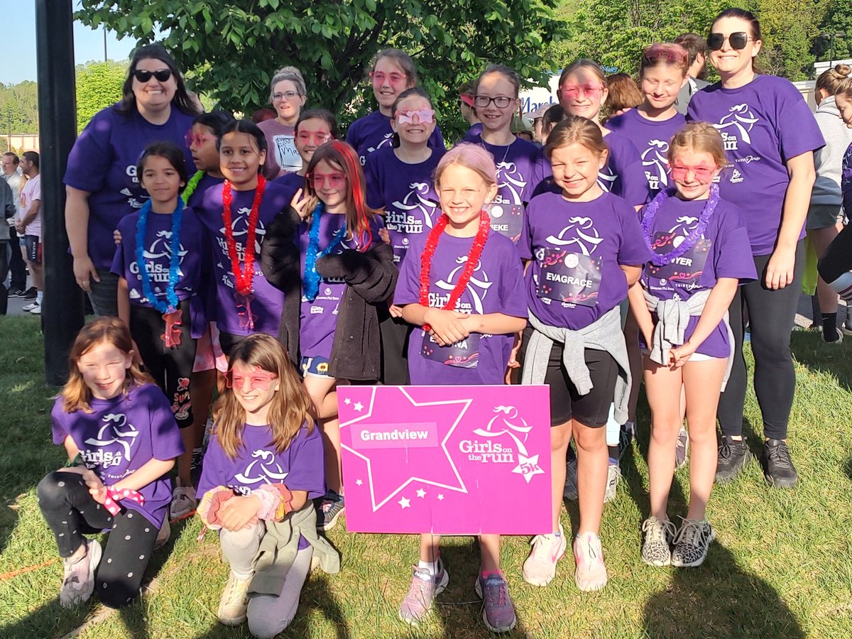 Girls on the Run is so much FUN!! We are so proud of our girls (&amp; coaches) for completing their 5K today!!