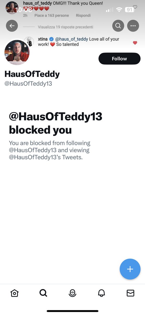 I just learned I was blocked by a fellow fighter who I truly admired and now I’m just wondering what I did??