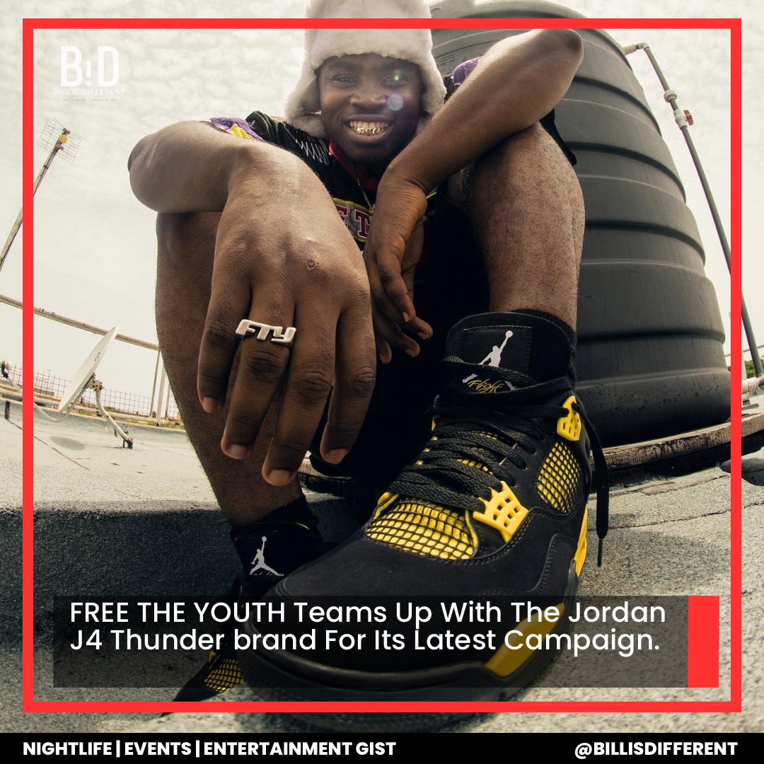 billisdifferent's tweet photo. Ghana Fashion brand @freetheyouth_gh collaborates with the Jordan brand on its Thunder 4s campaign.
GHANA 🇬🇭 TO THE WORLD 🌎
#jordan4thunder #jordanshoes #freetheyouth #Eurovision #VGMA #VGMA24 #VGMA23 #billisdifferent https://t.co/zv7Fy9yVlp