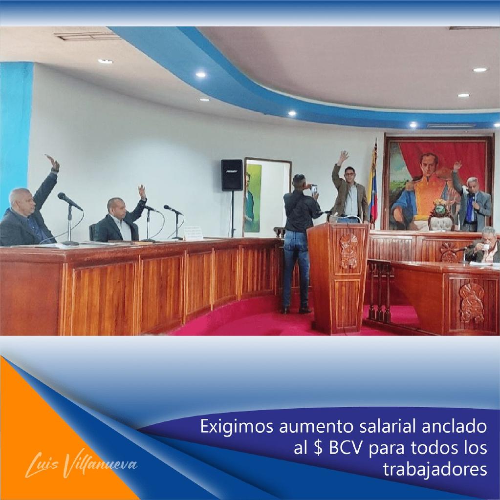 VillanuevaUNT's tweet photo. El pasado jueves 04 de mayo, reunidos en Sesión Ordinaria en el #Clebc, presentamos un acuerdo en respaldo a la masa laboral por la lucha de sus reivindicaciones y el rechazo contundente de pretender suprimir el salario y bonificar el ingreso mensual que devengan.
#SalarioDigno https://t.co/y8F0a1Xp2f