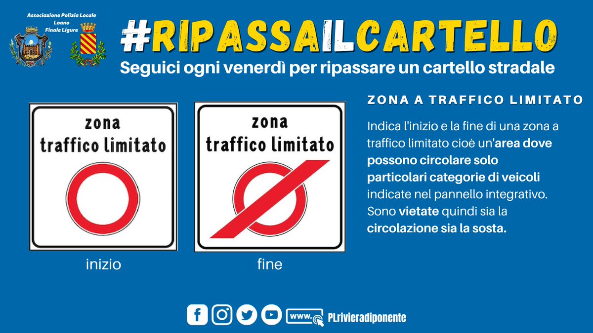 PLrivieradipon's tweet photo. 𝗥𝗶𝗽𝗮𝘀𝘀𝗮 𝗶𝗹 𝗰𝗮𝗿𝘁𝗲𝗹𝗹𝗼
📆Ogni venerdì ripassiamo un cartello stradale.
🔃Seguici e condividi.
#PLLoano #PLFinaleL #ripassailcartello #educazionestradale #sicurezzastradale #codicedellastrada https://t.co/MVoUfBcmsE