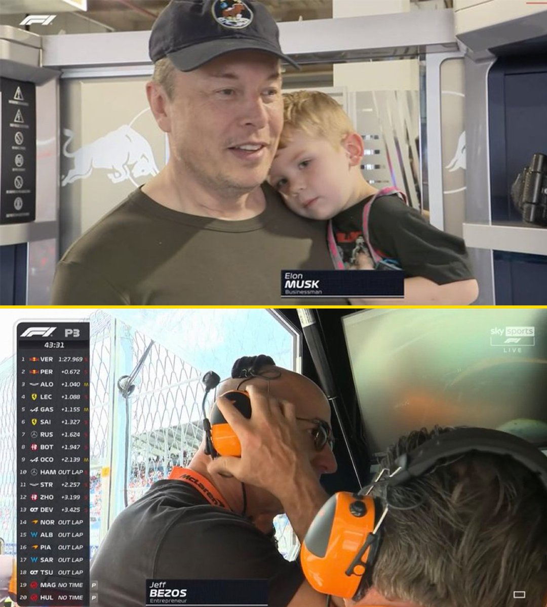 Motorsport's tweet image. Two new faces in the Red Bull garage and McLaren pitwall today 👀

#MiamiGP