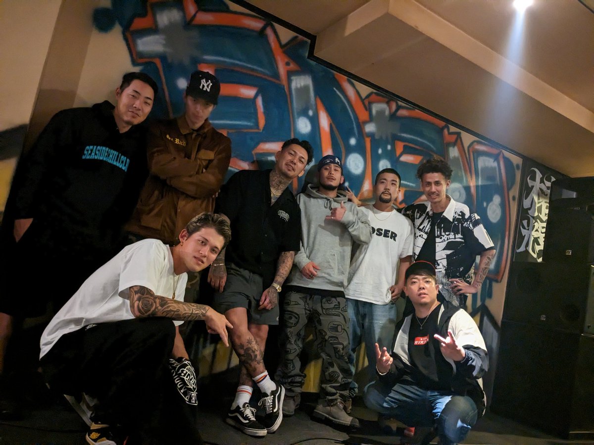 dj_tsubasa_029's tweet image. LibeRty Doggs 🐕‍🦺🔥

#LibeRtyDoggs  #サニツバ
#茨城 #つくば #HIPHOP