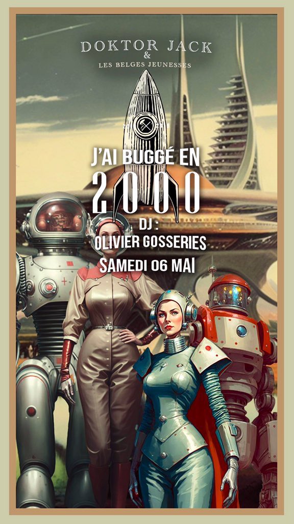 OGosseries's tweet photo. Tout le monde souligne la beauté de ce visuel. Ce soir je serai à la direction musicale du #DoktorJack !
Bravo au graphiste … https://t.co/p9MTHOgn1h