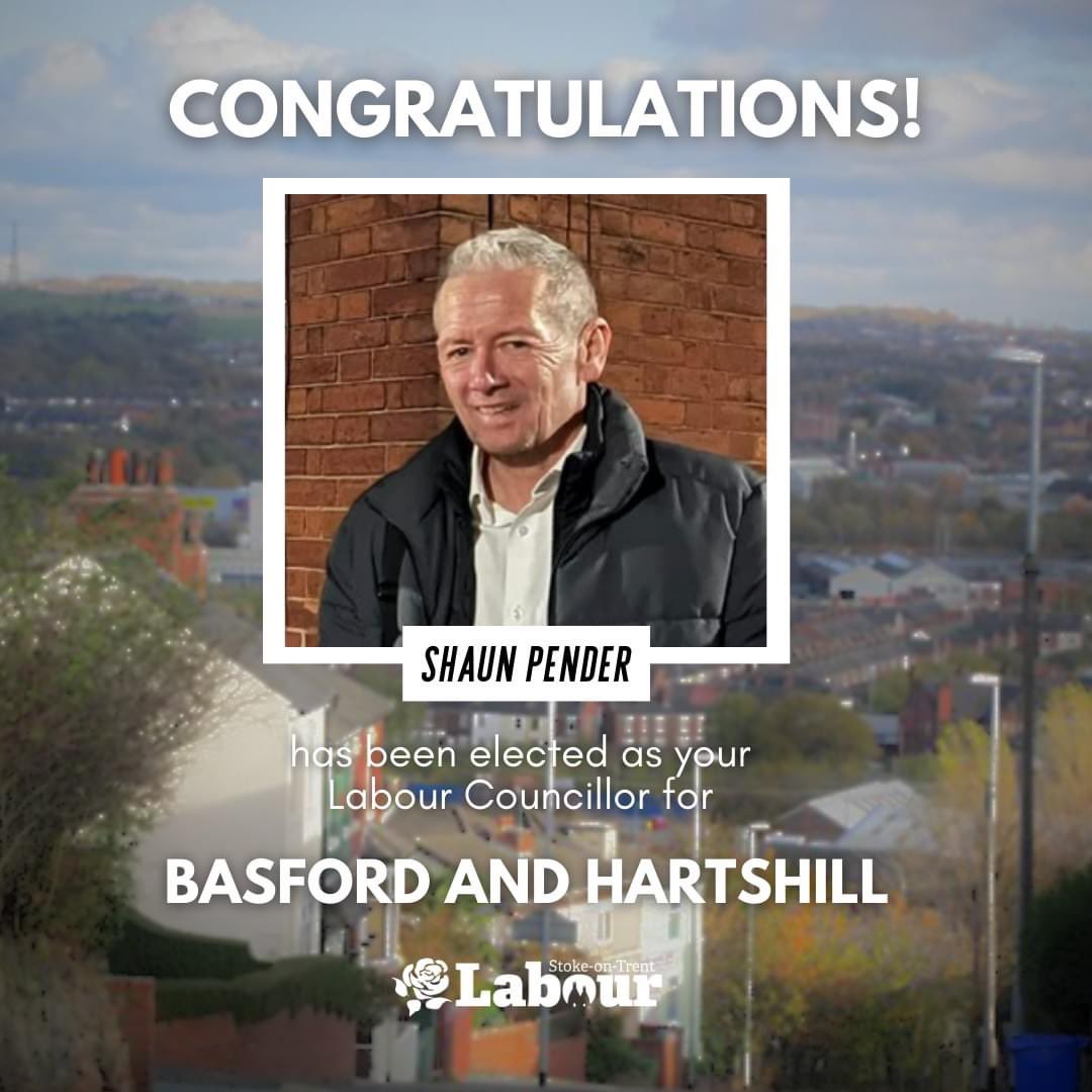 Cllr Shaun Pender - Basford &amp; Hartshill