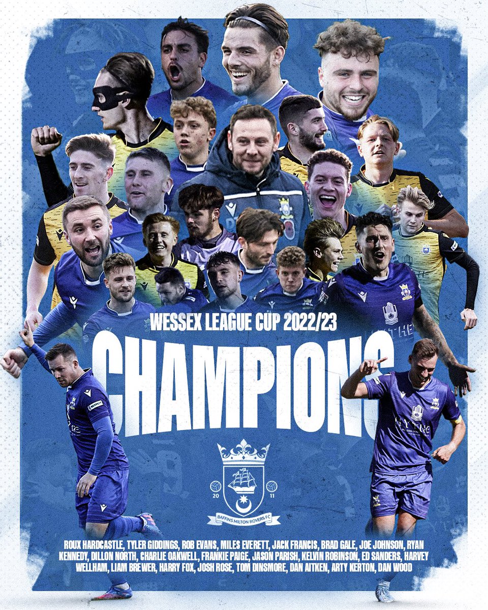 LEAGUE. CUP. CHAMPIONS. 🍾