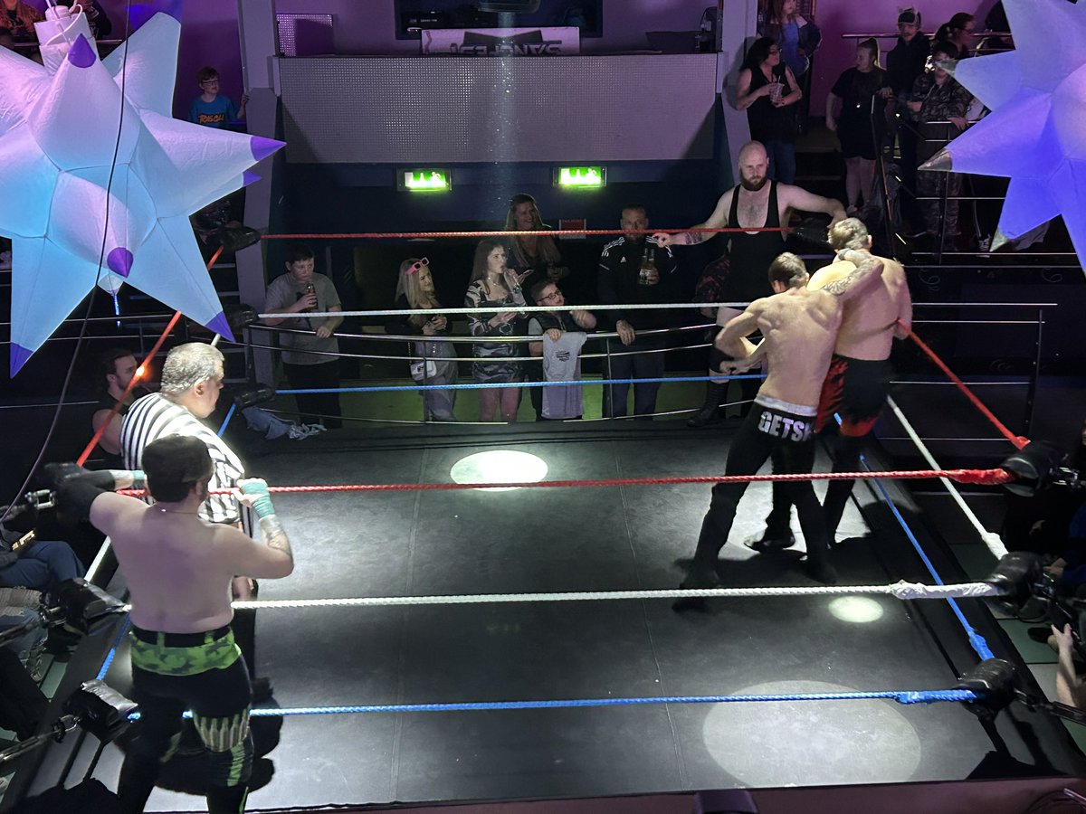 PCWsoundguys's tweet image. Tag Team action to open @PCW_UK #Springslam with Ry Lloyd and Nathan Gunn taking on @MercForHire_PW and @AGetski