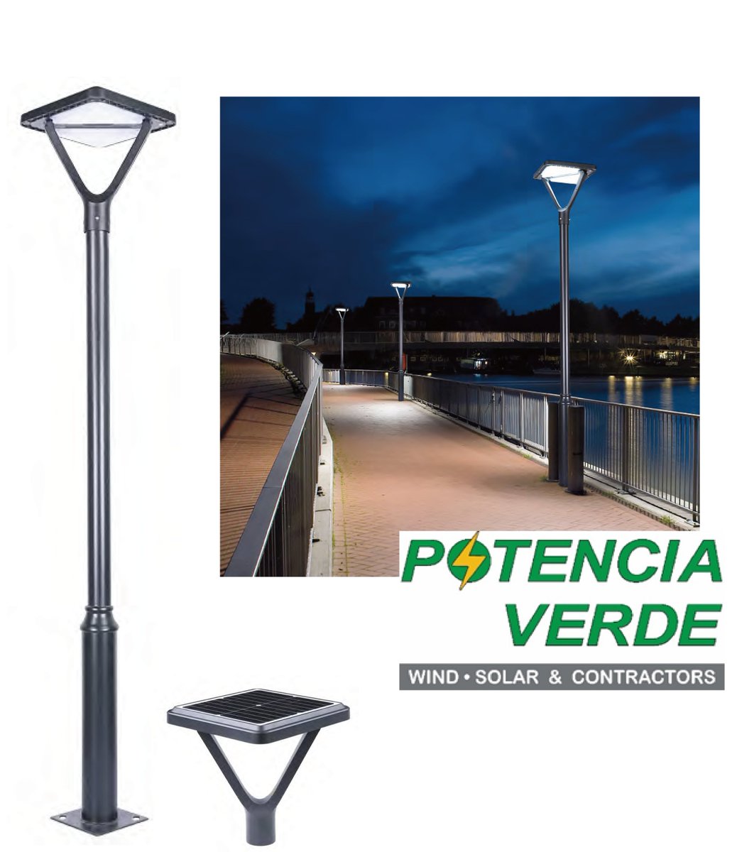 La seguridad cada día es un tema más importante, y la pérdida de suministro en el día y en particular la noche afecta #Seguridad de tu personal y equipos. 

La #IluminaciónSolar es una alternativa a complementar tus sistemas de seguridad e iluminación nocturna. #EnergíaparaTodos