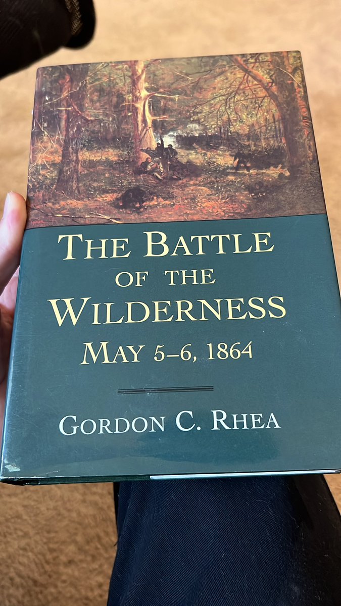 One of the best books ever regarding the beginnings of the Overland Campaign and the Battle of the Wilderness which concluded this day 159 years ago. I highly recommend! #BookEnabling #BookNerd