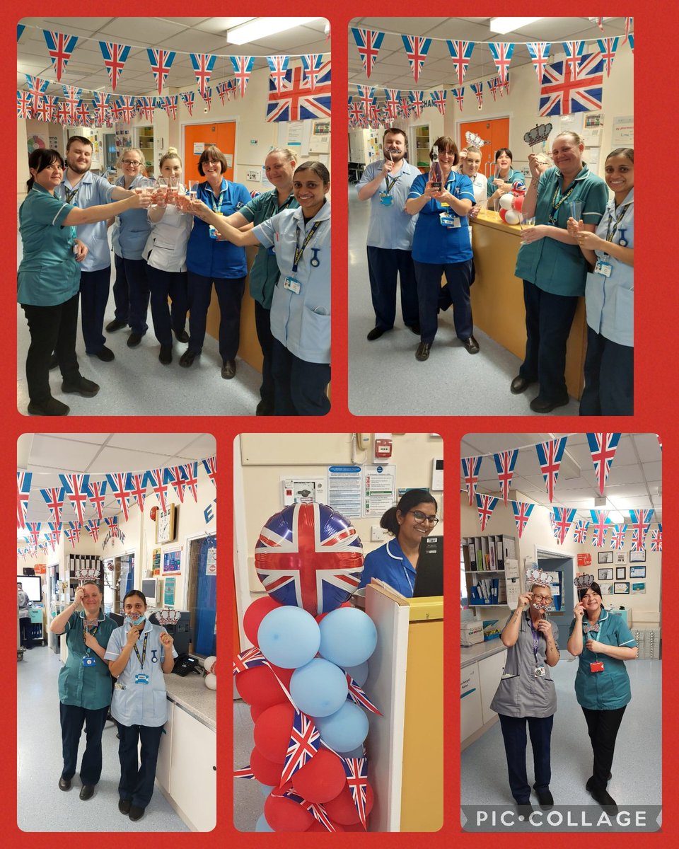 Ward B19 Celebrating the Kings coronation with all of our wonderful patients, relatives and staff 🤴👑🇬🇧 <a href="/WHHNHS/">WHH 🏥</a> <a href="/WHH_PatientExp/">WHH Patient Experience and Inclusion</a> <a href="/ann_hamm2/">Deborah Hammond</a>
