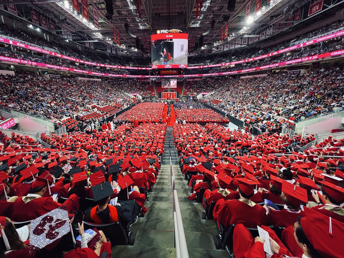 Convocation ➡️ Graduation

We proudly present the class of 2023. 🎓🐺👏 #NCState23