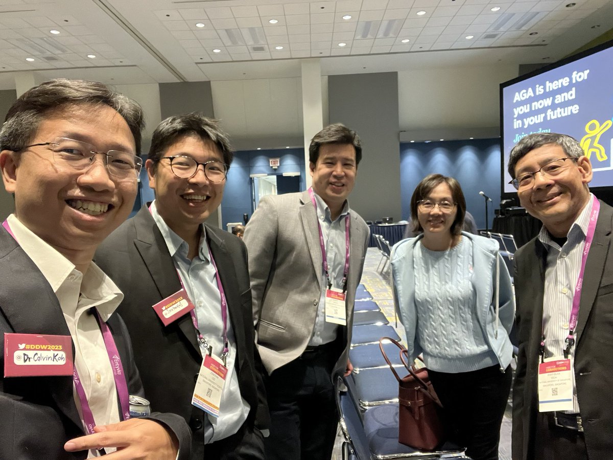 Calvin Koh, MBBS FRCP, FASGE (@drcalvinkoh) on Twitter photo Great to catch up with friends, collaborators and colleagues (all the same subset) <a href="/DDWMeeting/">Digestive Disease Week</a> #DDW2023 #GITwitter Great to catch up with friends, collaborators and colleagues (all the same subset) <a href="/DDWMeeting/">Digestive Disease Week</a> #DDW2023 #GITwitter