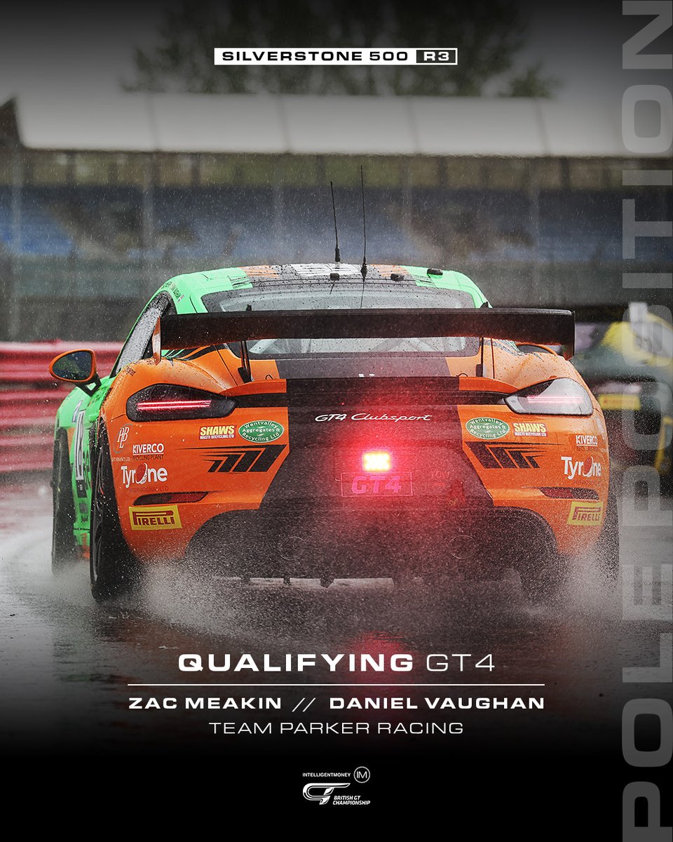 ๐ฌ๐ง #BritishGT ๐ (@britishgt) on Twitter photo QUALIFYING REPORT + RESULT
<a href="/TeamAbbaRacing/">Team Abba Racing</a> and <a href="/teamparkeracing/">Team Parker Racing</a> awarded pole positions after rain stops play at Silverstone 500.
MORE: britishgt.com/news/945
#Silverstone500 | #BritishGT ๐ QUALIFYING REPORT + RESULT
<a href="/TeamAbbaRacing/">Team Abba Racing</a> and <a href="/teamparkeracing/">Team Parker Racing</a> awarded pole positions after rain stops play at Silverstone 500.
MORE: britishgt.com/news/945
#Silverstone500 | #BritishGT ๐