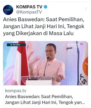 Klo mau pidato tuh mikir dulu. 🤭😝