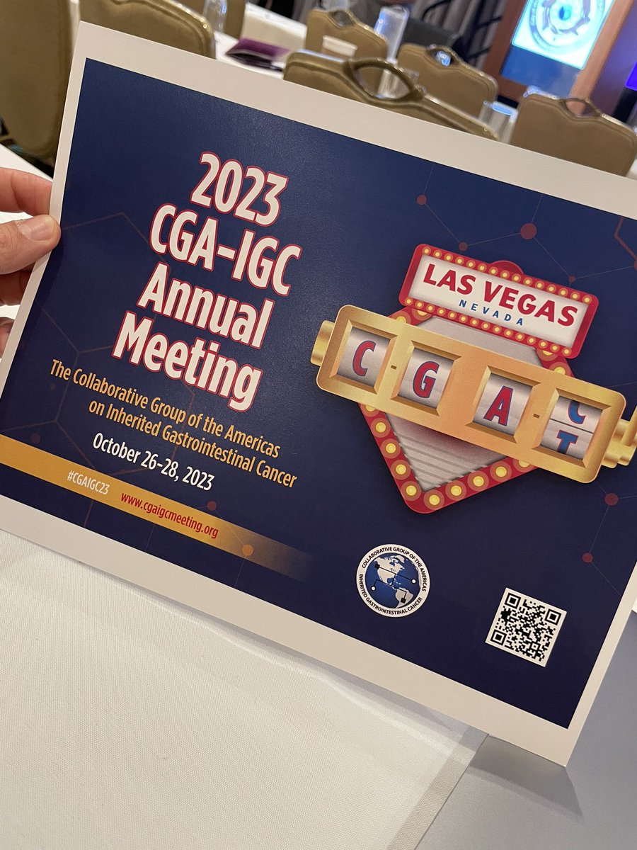 @CGAIGC did anyone forget that our next annual meeting is coming up soon.. Oct 26-28 in Las Vegas @swatigp @DocStanich @HHampel1