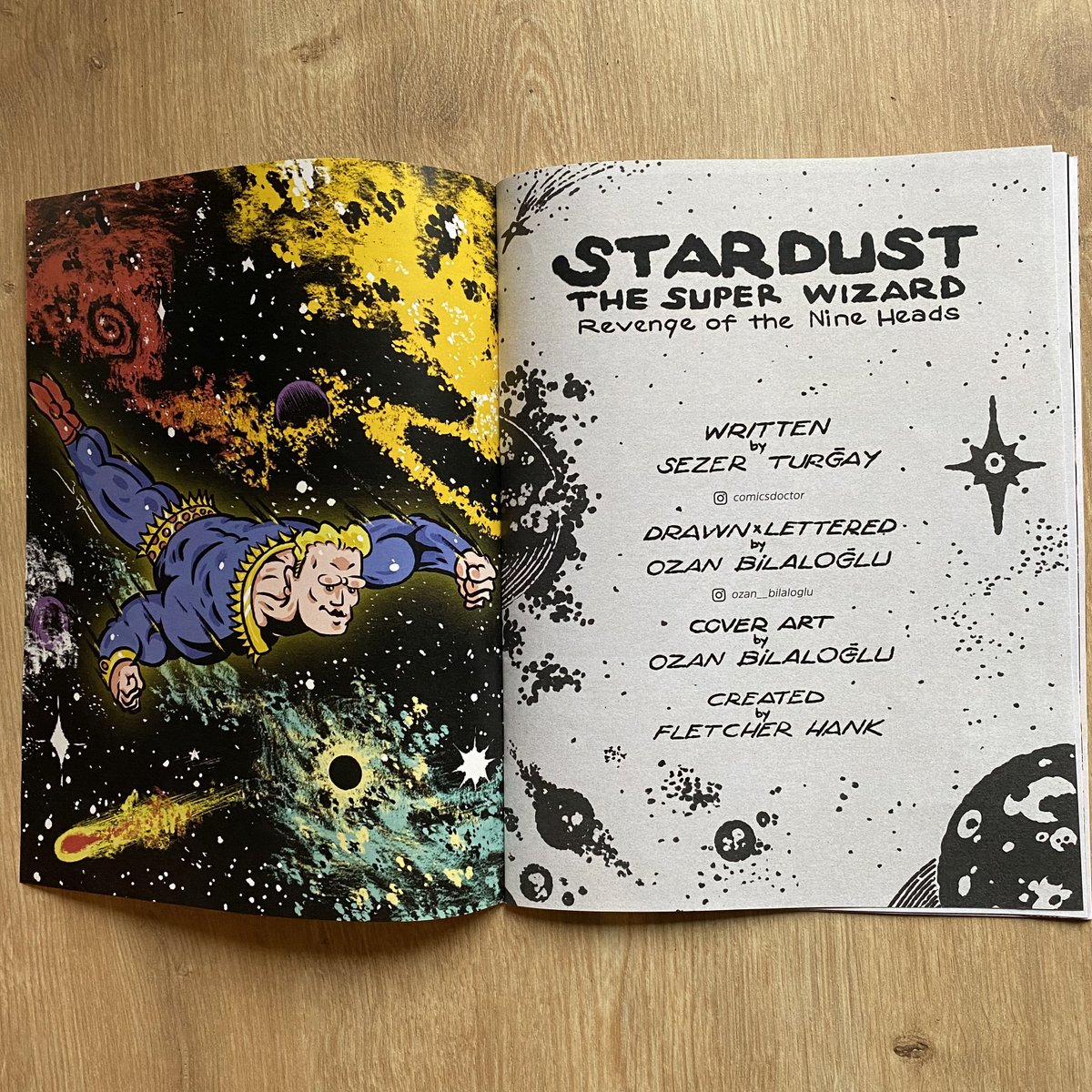 Ozan_Bilaloglu's tweet photo. Herkese merhaba.
Son çizgi roman çalışmamız Stardust The Superwizard dijital baskı ile sizlerle!

Detaylı bilgileri aşağıya bırakıyorum.

#comics #comicbooks #çizgiroman #indiecomics #selfpublishedcomics #stardust #stardustthesuperwizard #goldenagecomics #publicdomaincomics https://t.co/ztP8zbCwbY