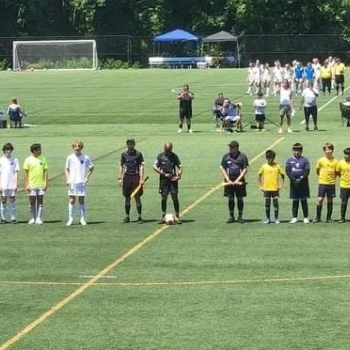 If you know anything about the Virginian Elite Soccer Tournament, you know how seriously we take it. That's why we make sure every game is played on pristine artificial turf or Bermuda grass and are officiated by top-quality FIFA referees.