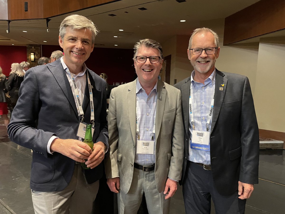RobBrimacombe's tweet photo. The BCAB - back in person! BC Association of Broadcasters Conference 2023 at the River Rock Resort. Great connections &amp; presentations from so many - broadcast students, @vgeller @radioconnects Leaders of Tomorrow Panel, to Rod Schween’s conversation with legend, Jim Pattison 👍 https://t.co/cgjWqn16Hq