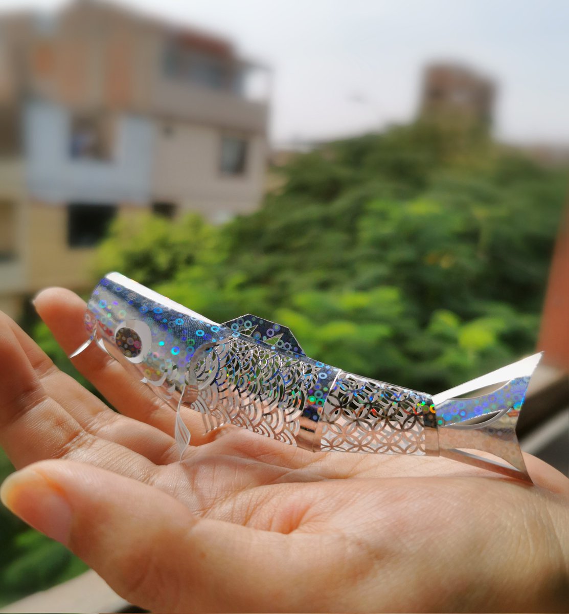 ARK0309's tweet image. #tsukuruto #olfa #オルファ #グロリアサン #オルファカッター #koinobori #Kodomonohi #こどもの日